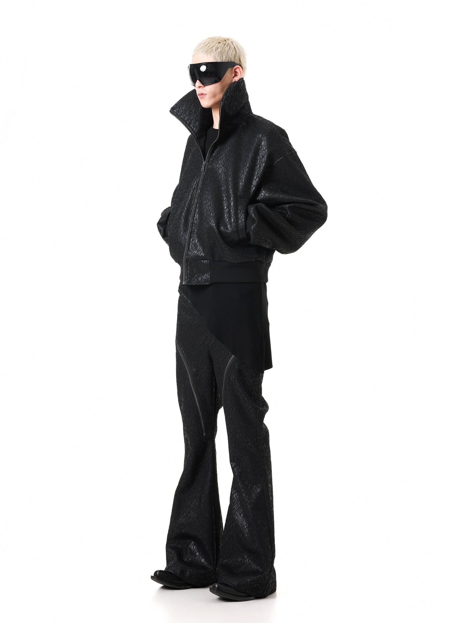 ジャケット・アウター SCD CROWD NIGHT RIDER CROCODILE BOMBER NIGHT RIDER CROCODILE BOMBER – SCD CROWD