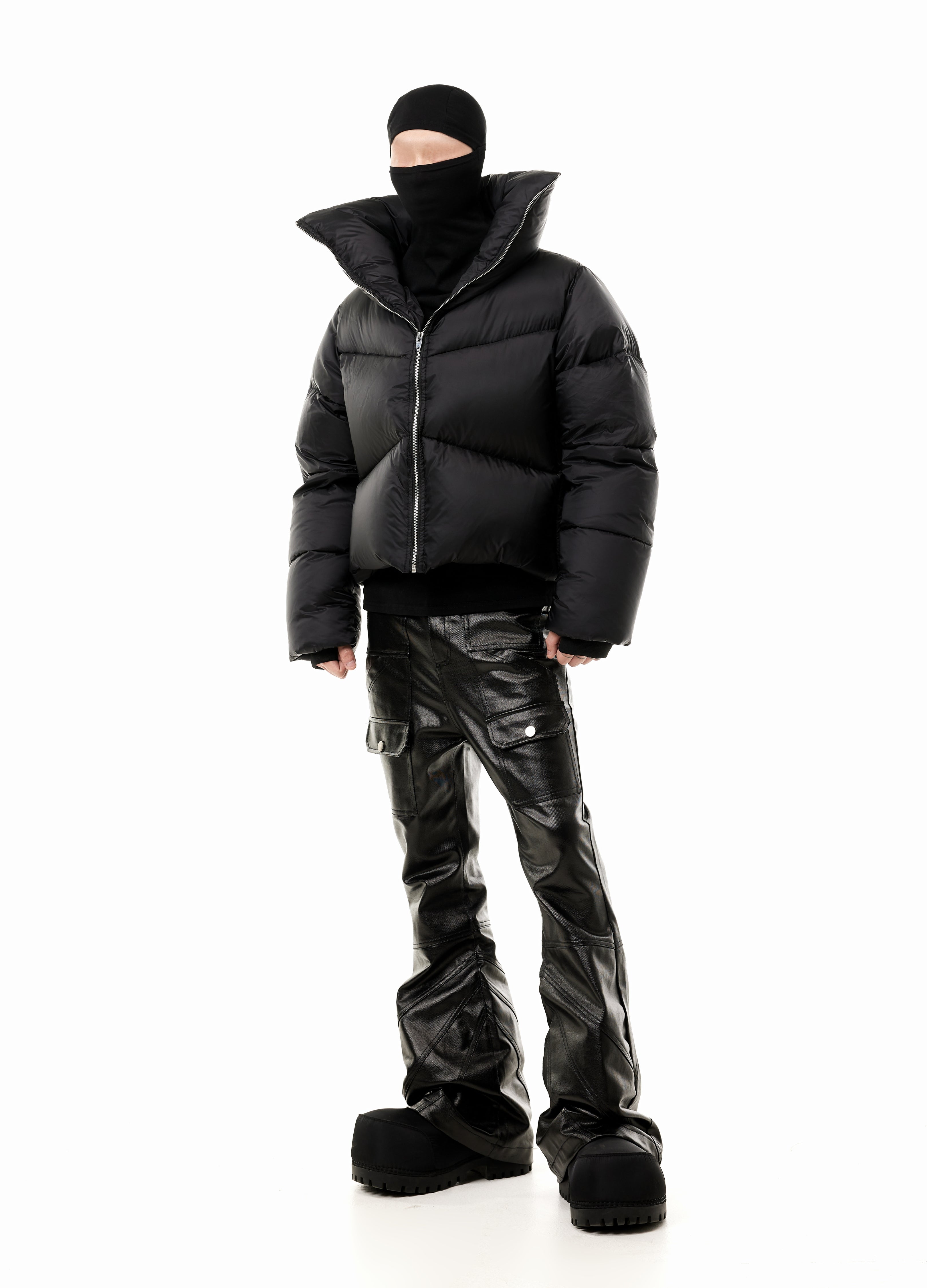 SHADOW HIGH-COLLAR DOWN JACKET – SCD CROWD