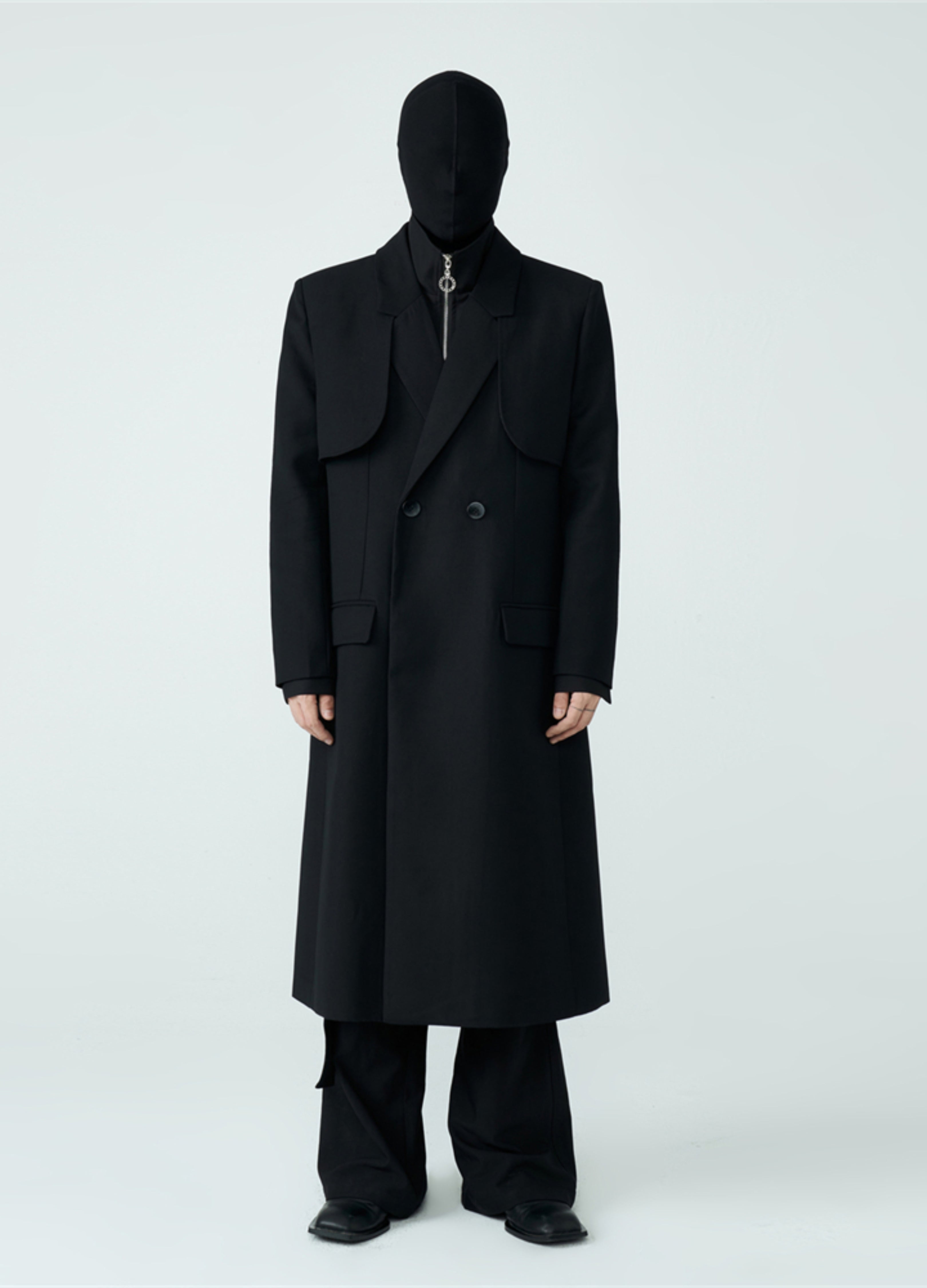 22SS Double Breasted Trench Overcoat