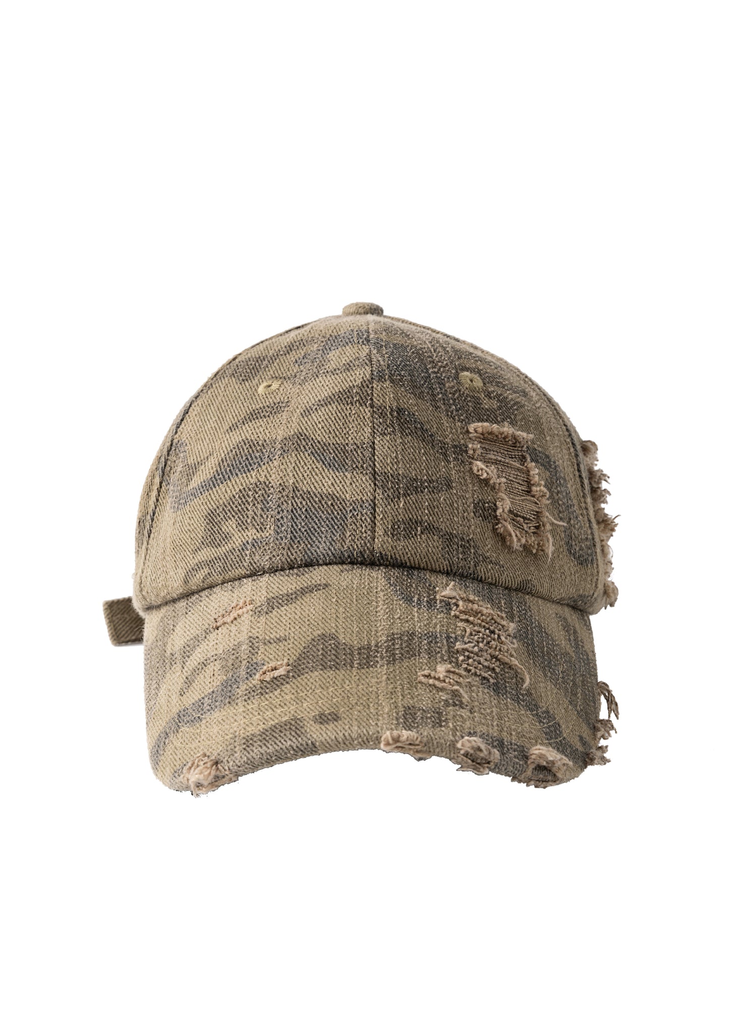 CAMO DISTRESSED CAP