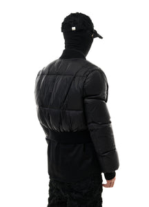 QUILTED CROP DOWN JACKET