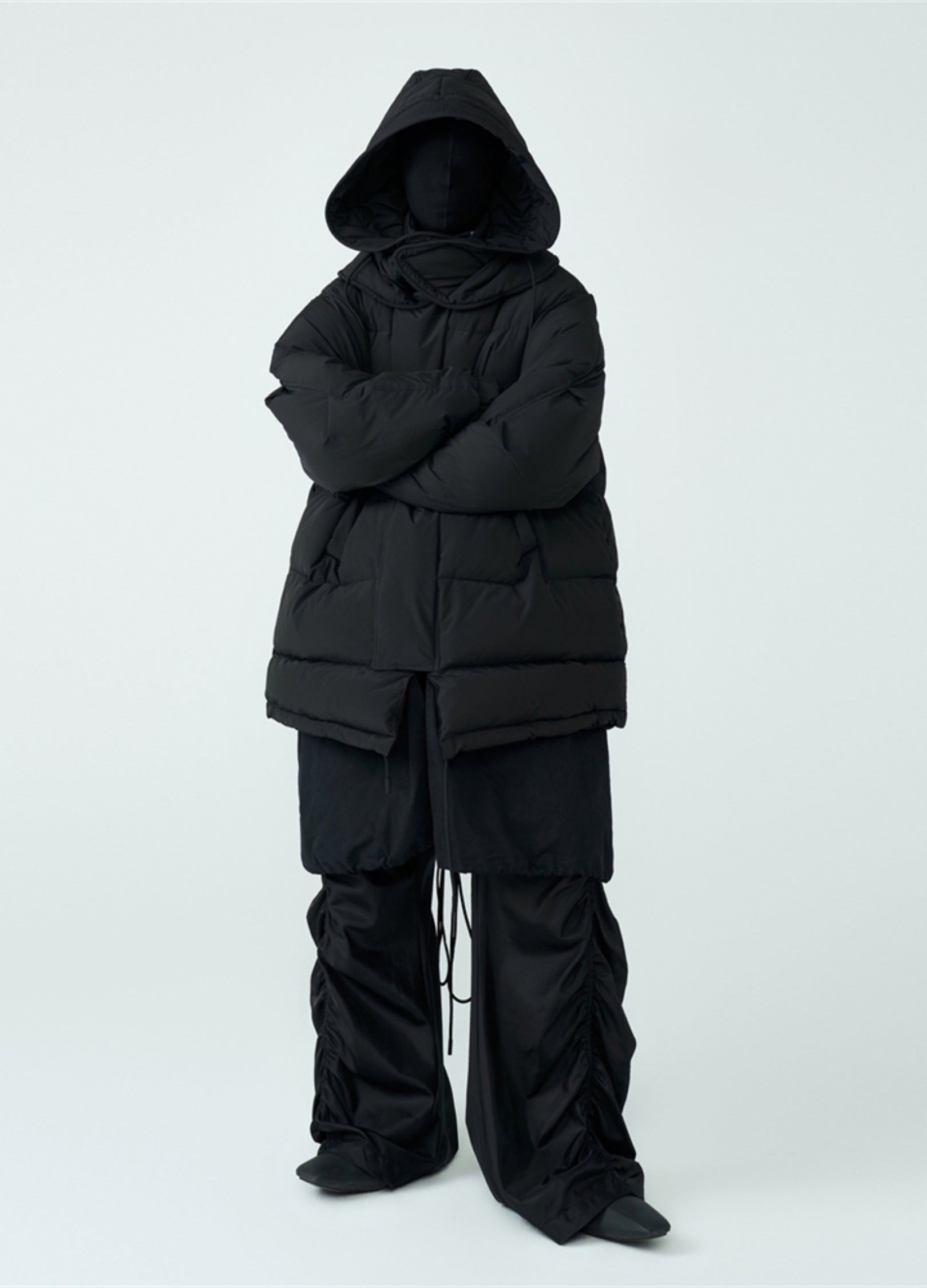 22FW Detachable Hooded Down Jacket