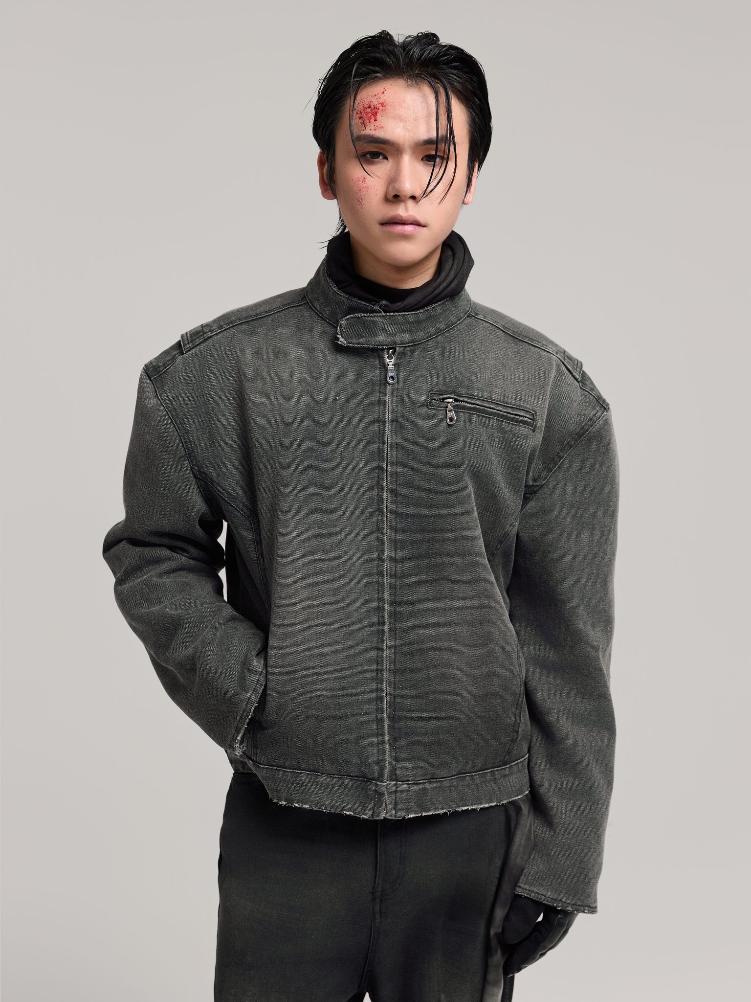 24AW Cobble Motorcycle Jacket