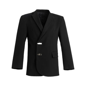 23FW Structured Shoulder Slim-Fit Suit Jacket