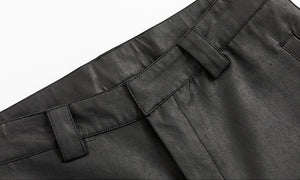 DP PARADIS 23AW WAVE Waxed Trousers