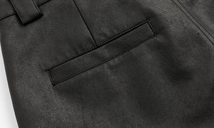 DP PARADIS 23AW WAVE Waxed Trousers
